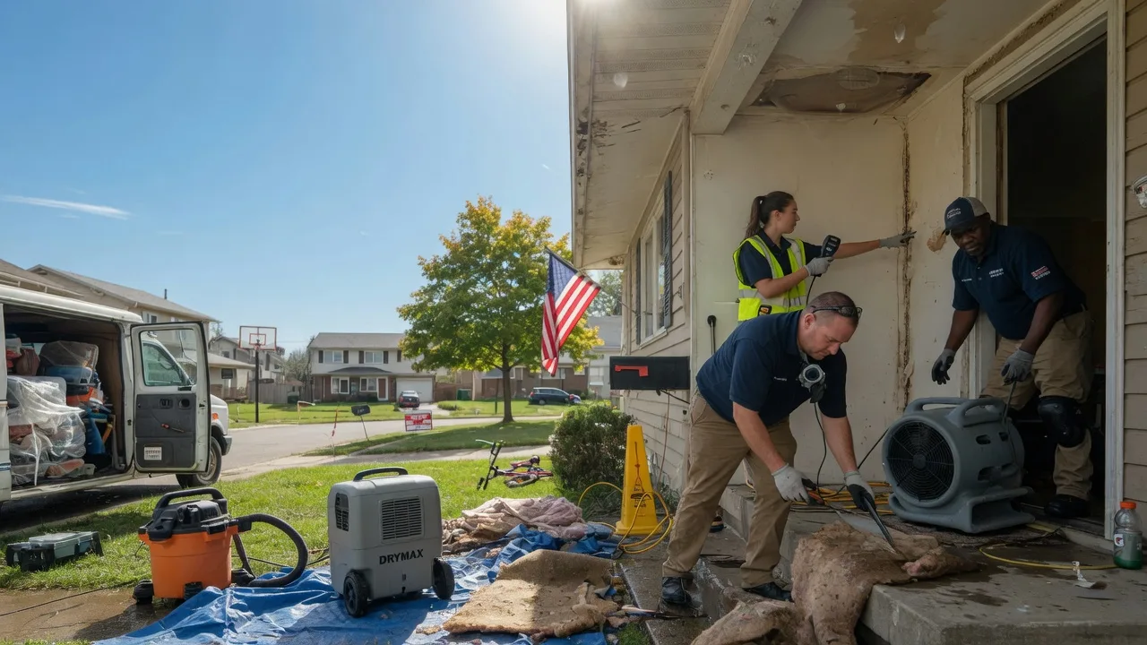 Water Damage Restoration in Quantico, MD near me